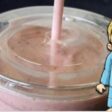 copo de suco e ilustração de pessoa com anemia
