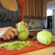 Suco de casca de chuchu com maracujá