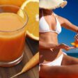 suco para bronzeamento